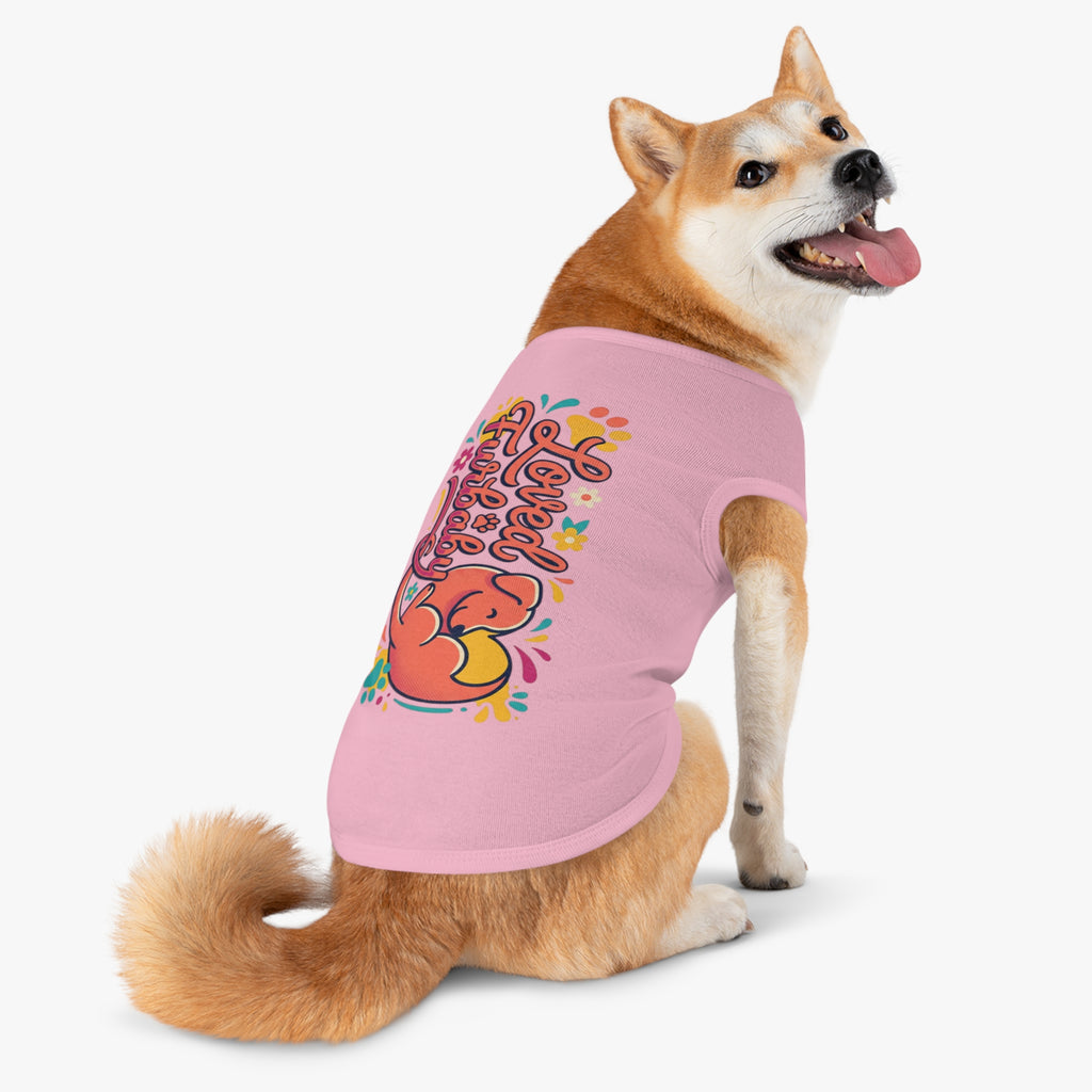 Pet Tank Top - "Loved Furbaby" Cute Dog Graphic Christian Pet Shirt