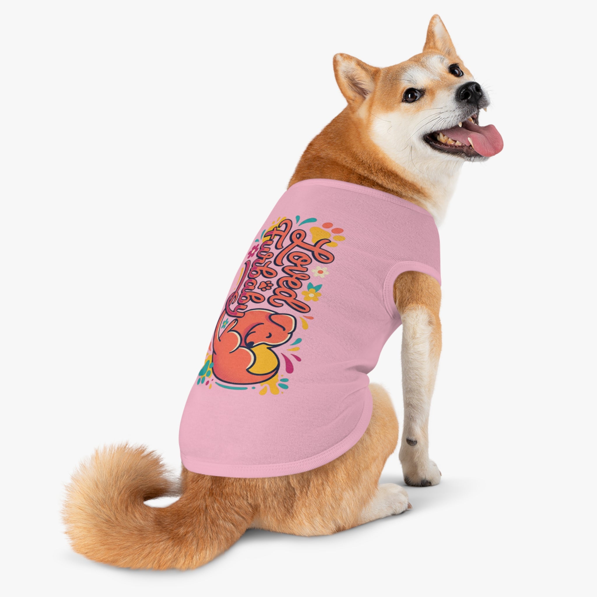 Pet Tank Top - "Loved Furbaby" Cute Dog Graphic Christian Pet Shirt