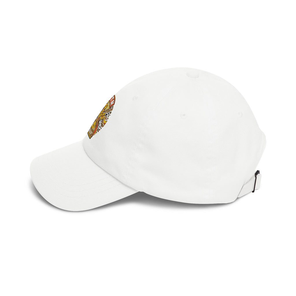 Faith Groovy Dad Cap — Christian Embroidered Baseball Hat