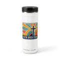 Faith over Fear emblem tumbler | Stainless steel straw tumbler 24oz