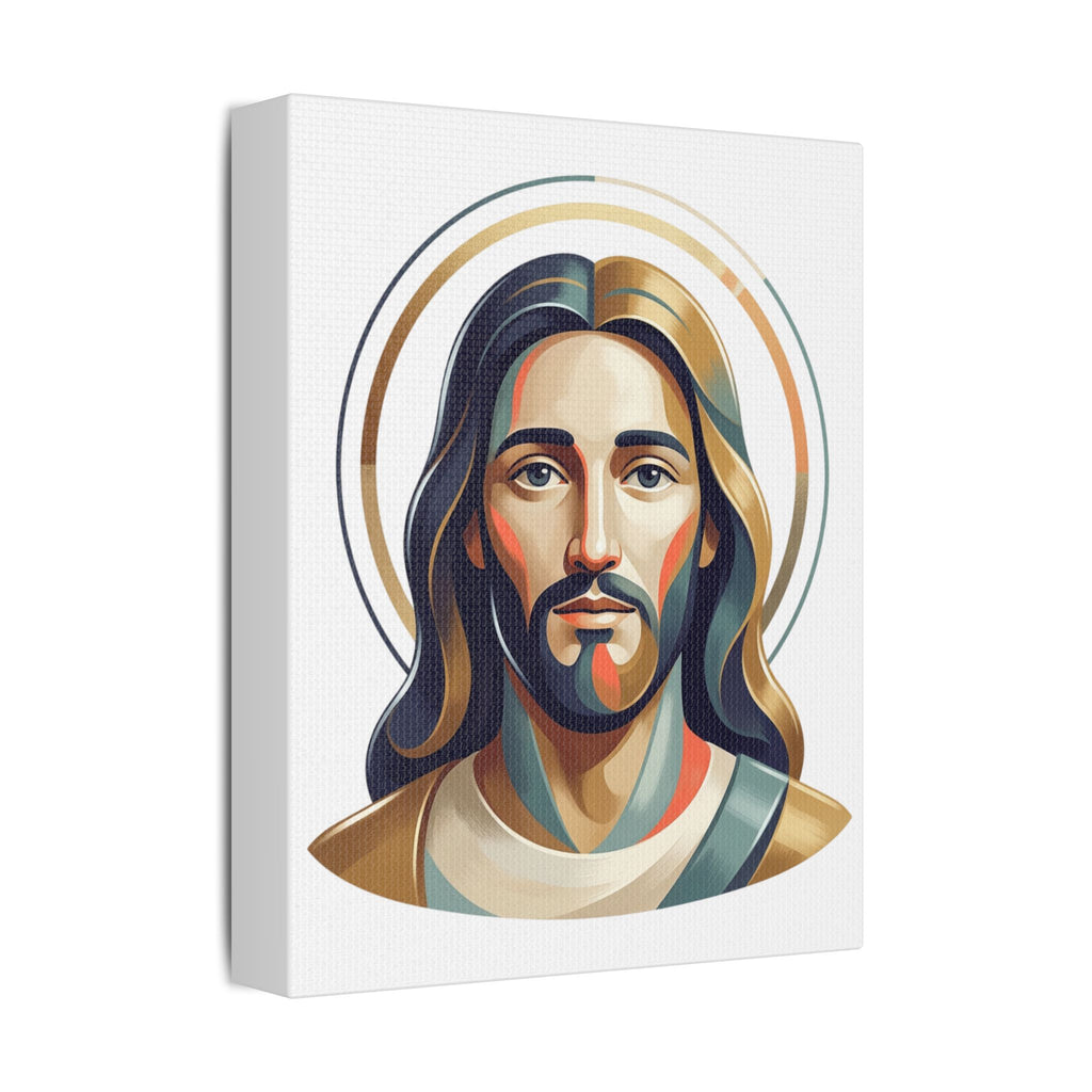 Jesus Portrait Satin Canvas