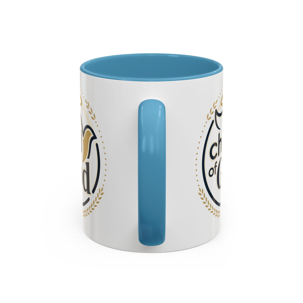 Child of God Accent Coffee Mug — 11/15 oz Christian Faith Ceramic Mug