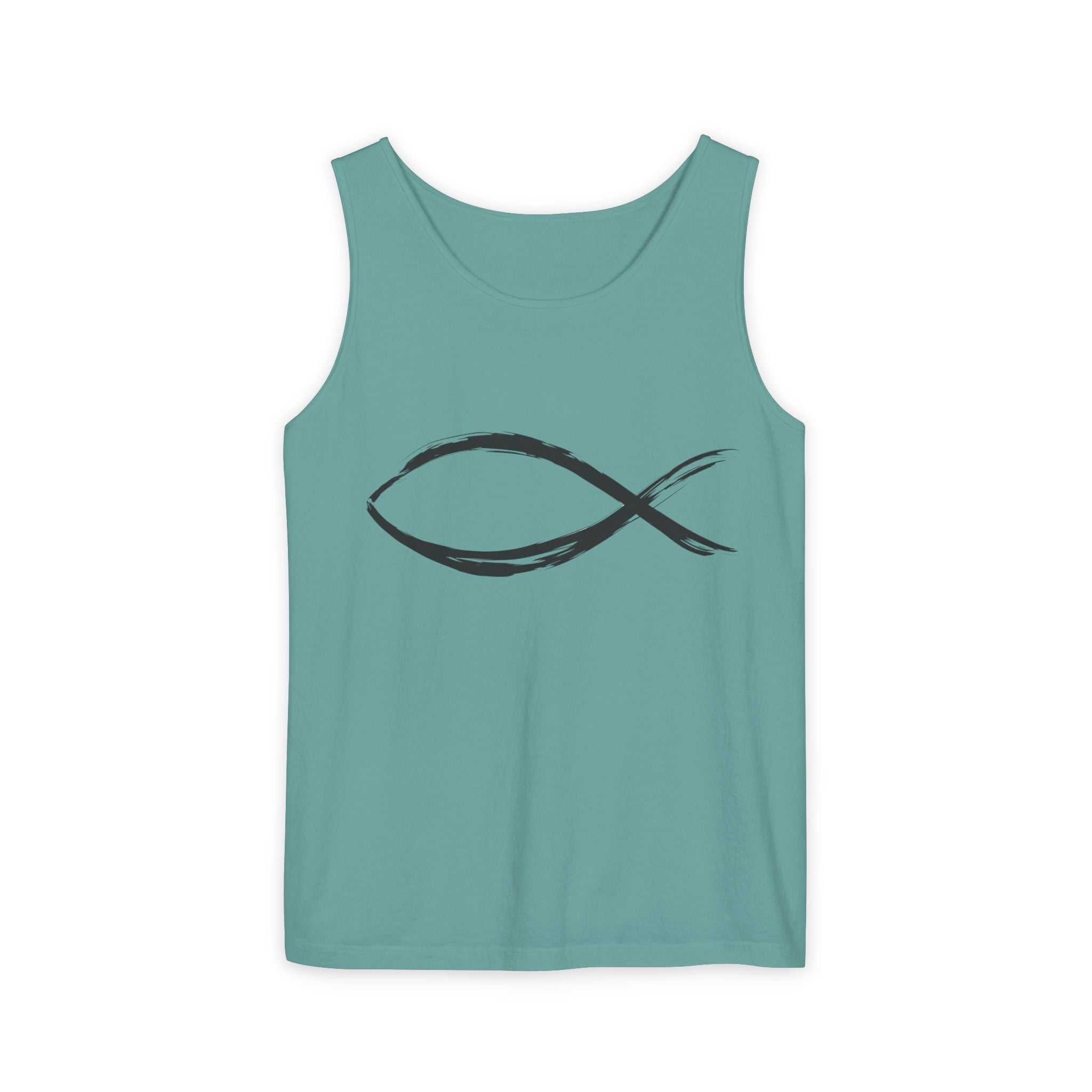 Fish Symbal tank top | Christian faith apparel
