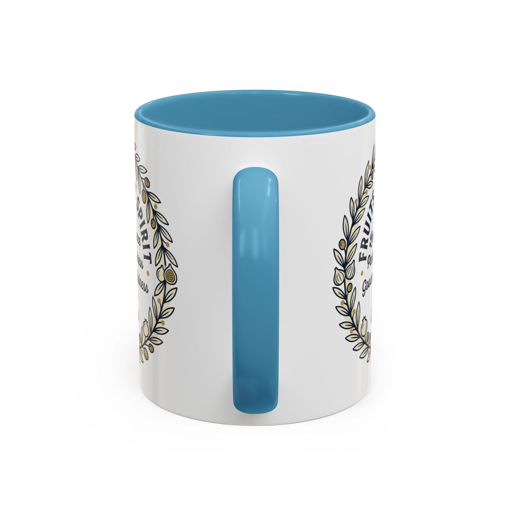Fruits of the spirit Script Mug | Accent Coffee Mug