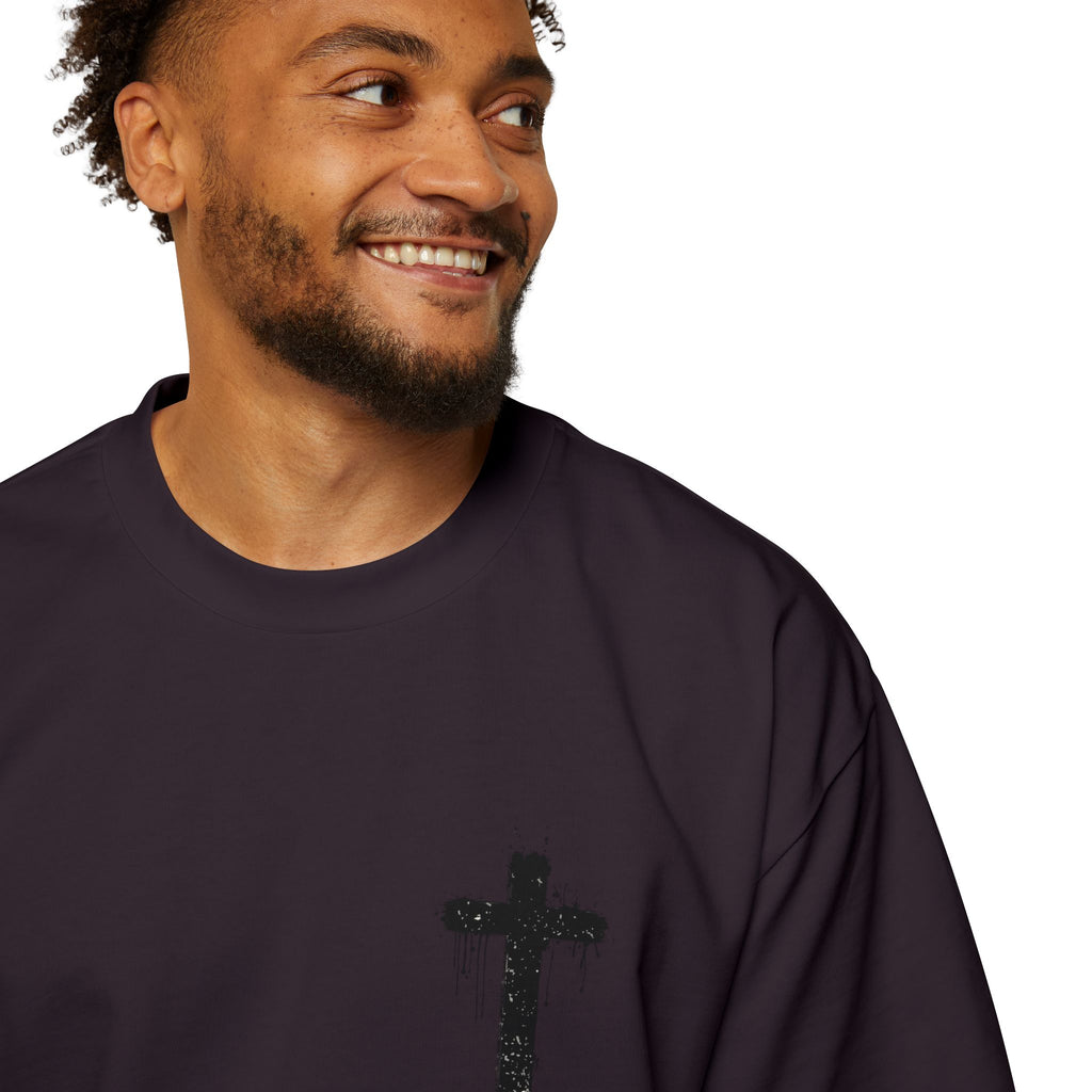 Dripping Paint Cross T-Shirt | Grunge Christian Tee