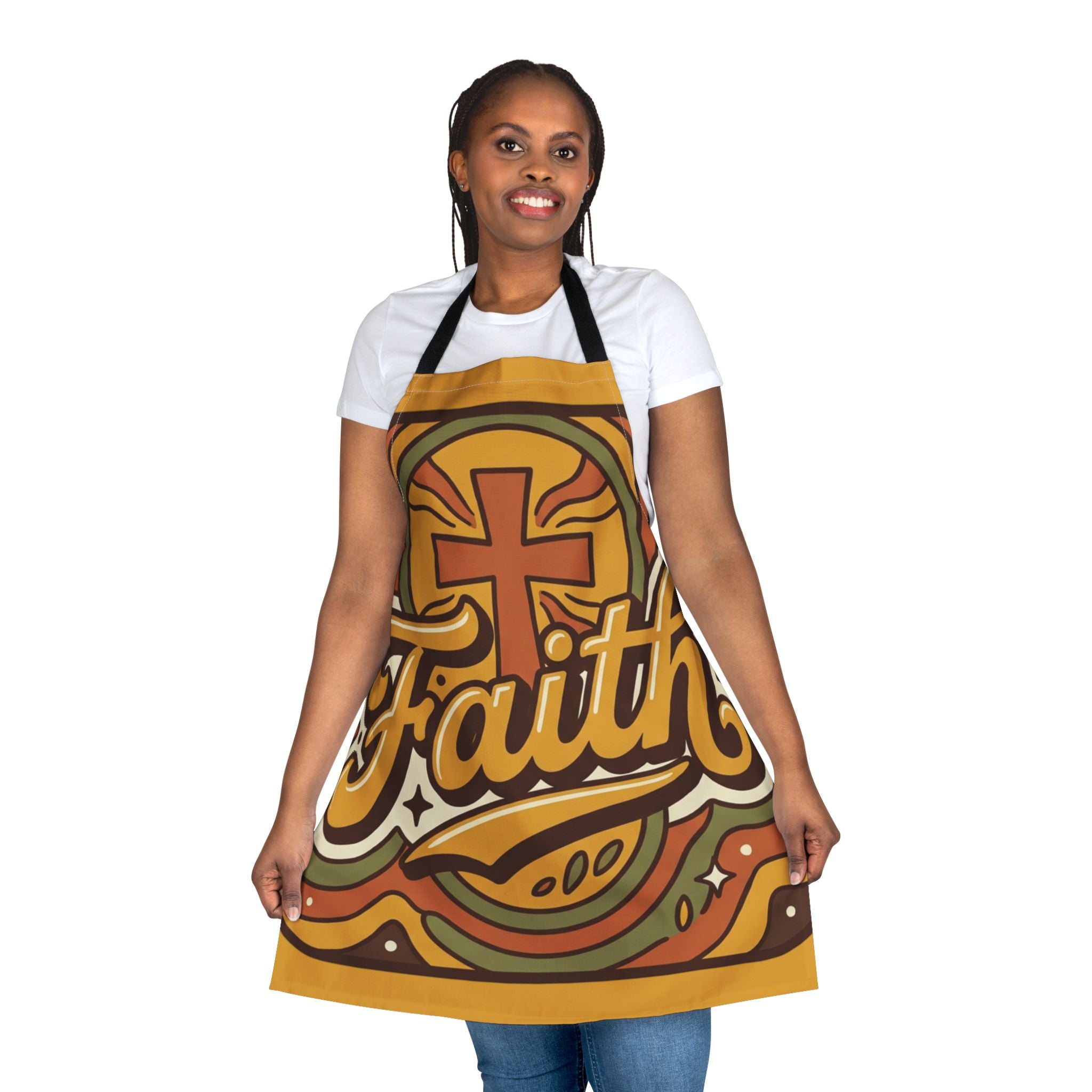 Faith cross apron | Apron