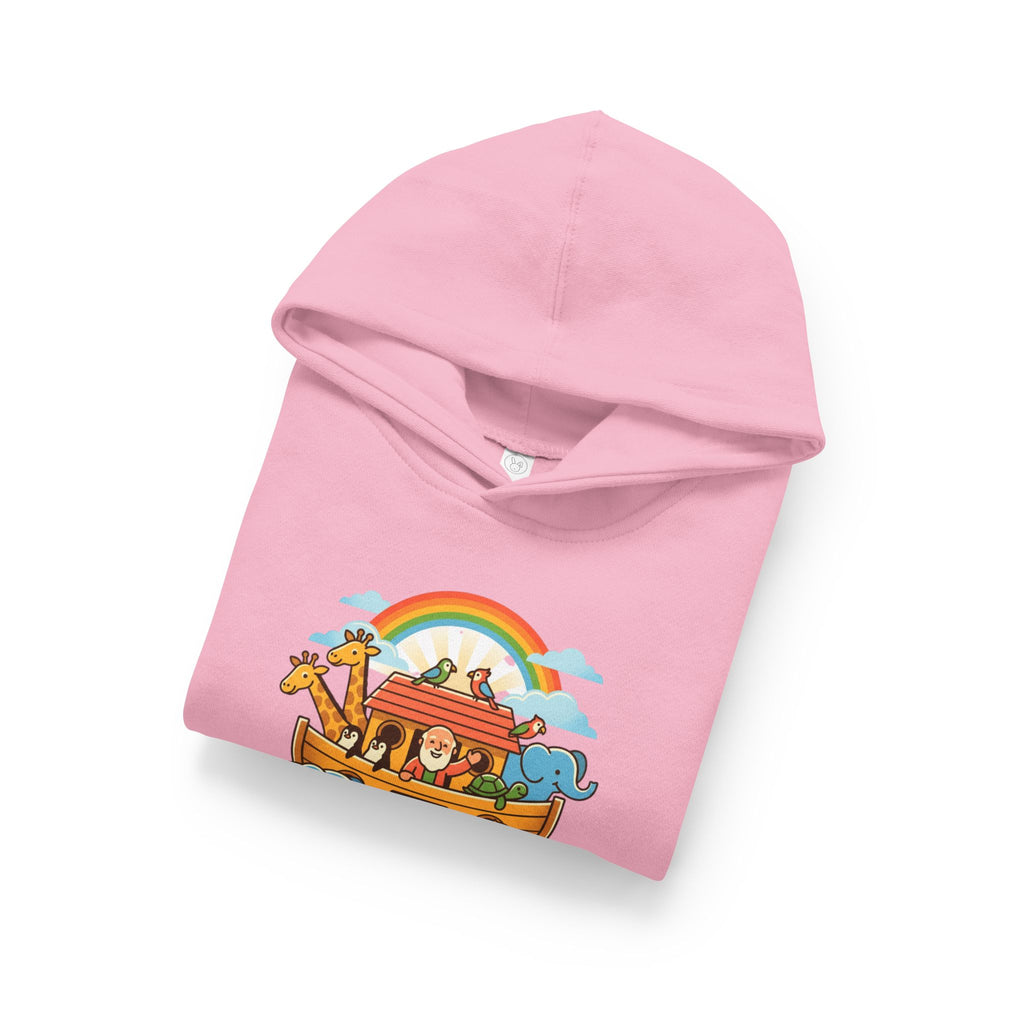 All aboard ark toddler hoodie | cute illustration pullover