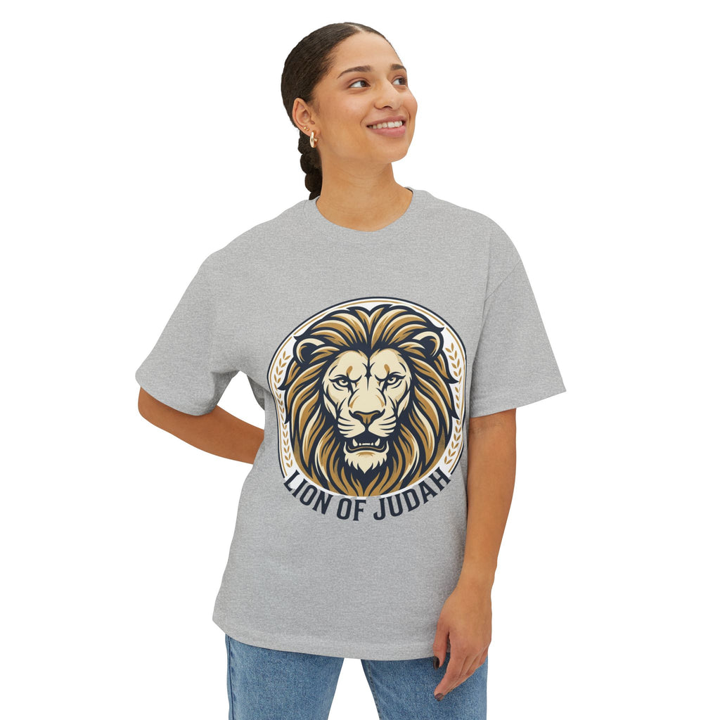 Lion of Judah Tee — Bold Christian Lion Graphic Shirt