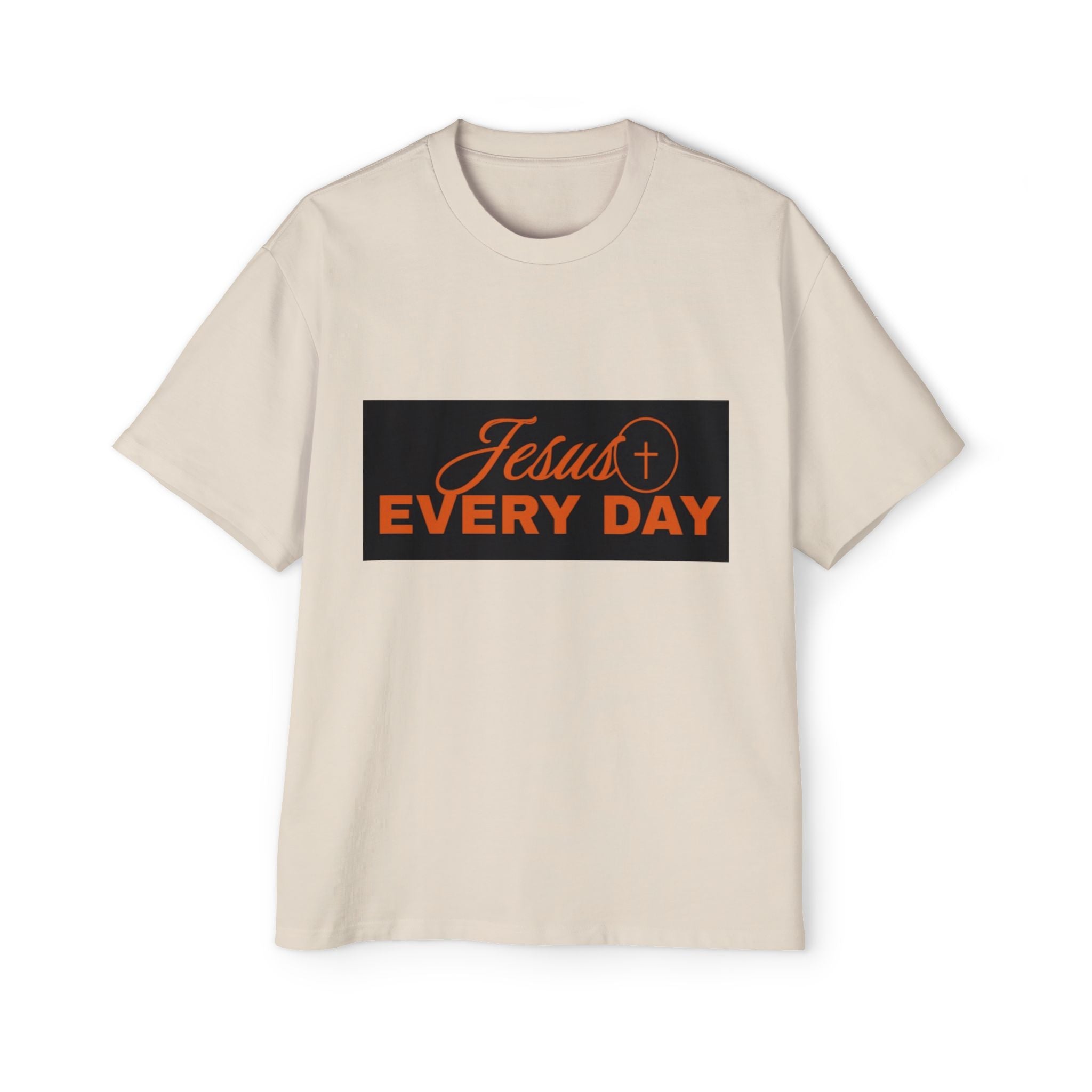 Jesus Every Day T-Shirt | Grunge Christian Tee