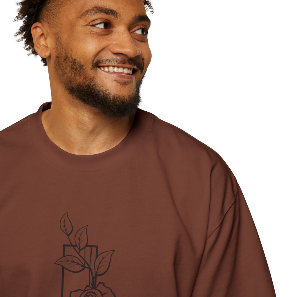 Cross and Rose| Grunge Christian Tee