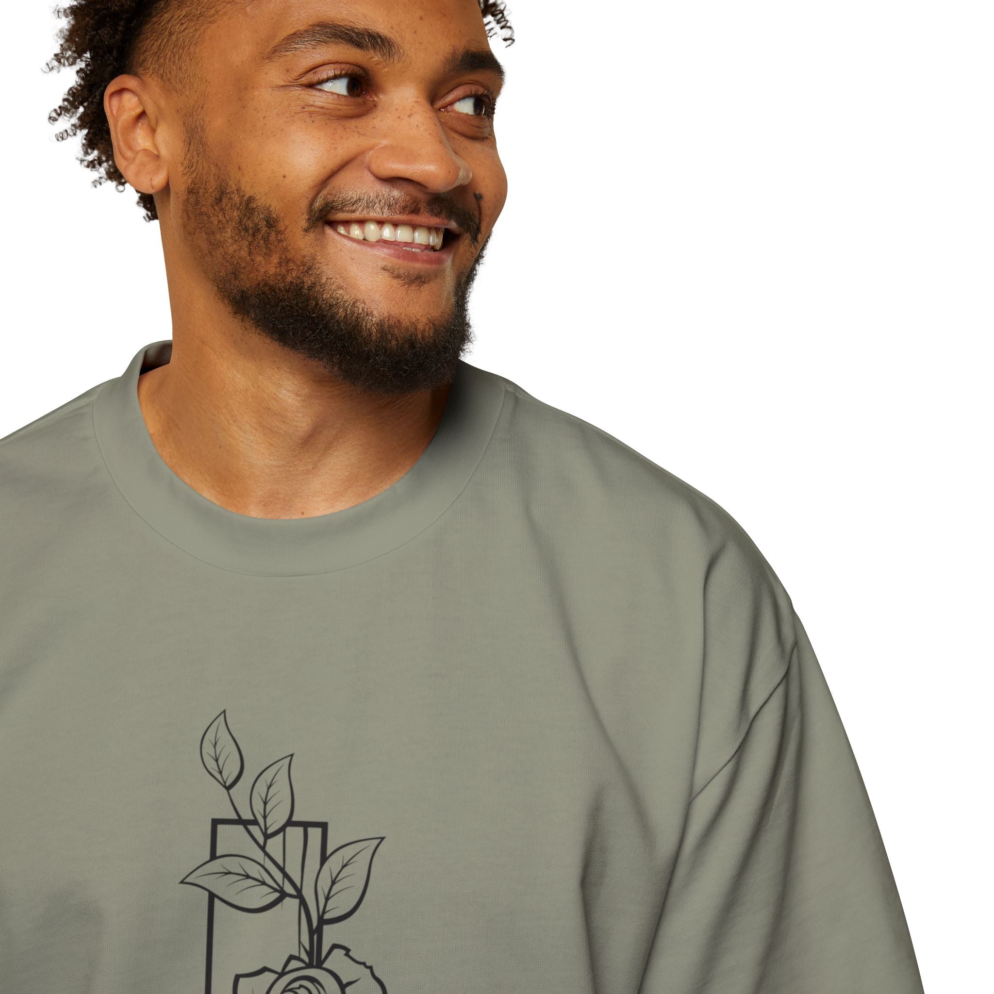 Cross and Rose| Grunge Christian Tee