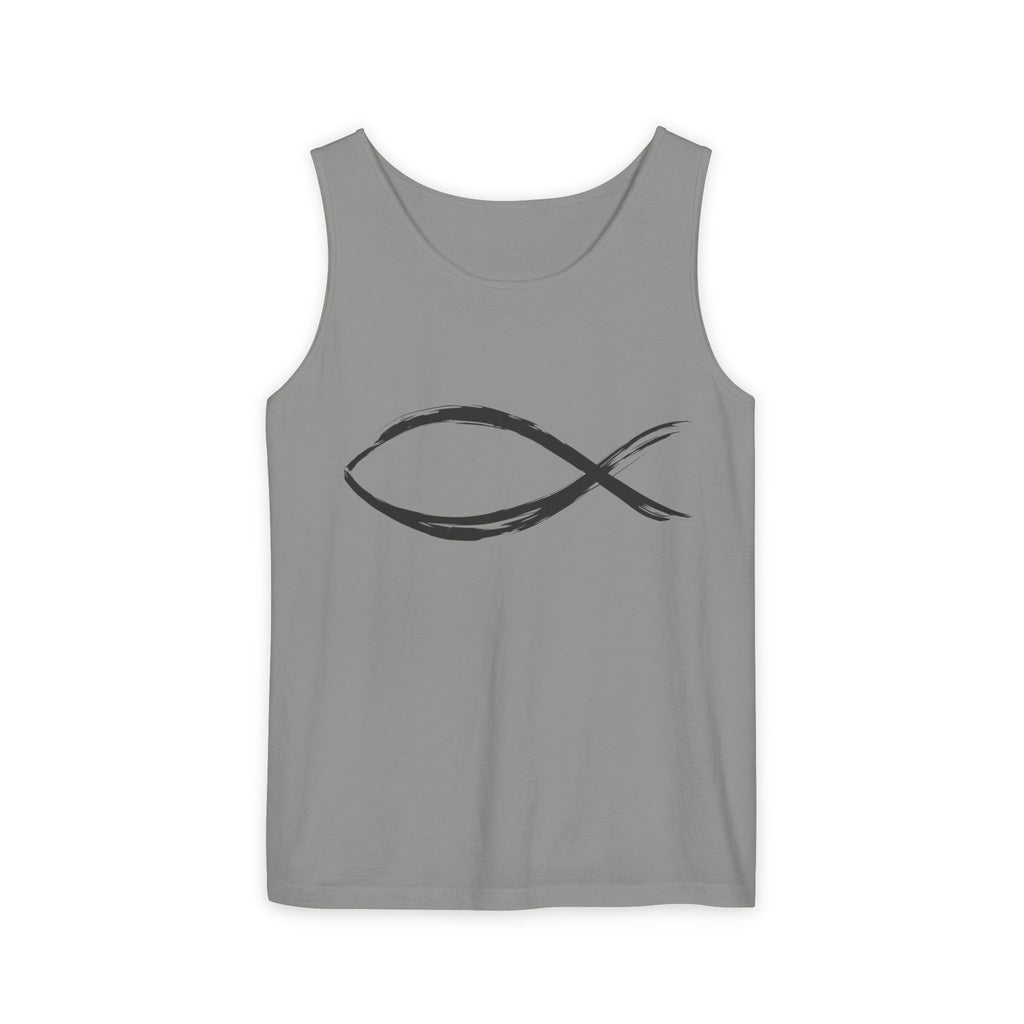 Fish Symbal tank top | Christian faith apparel