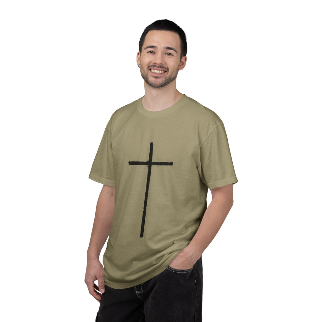 Cross T-shirt | Religious Gothic Faith Design