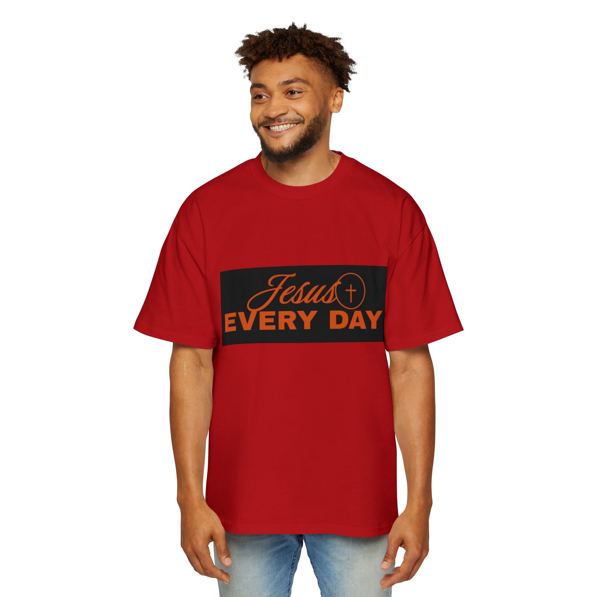 Jesus Every Day T-Shirt | Grunge Christian Tee