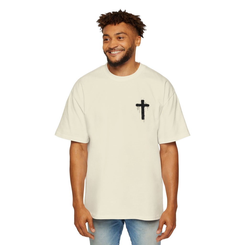 Dripping Paint Cross T-Shirt | Grunge Christian Tee