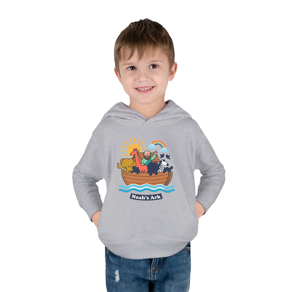 Noah's ark toddler hoodie | cute illustration pullover
