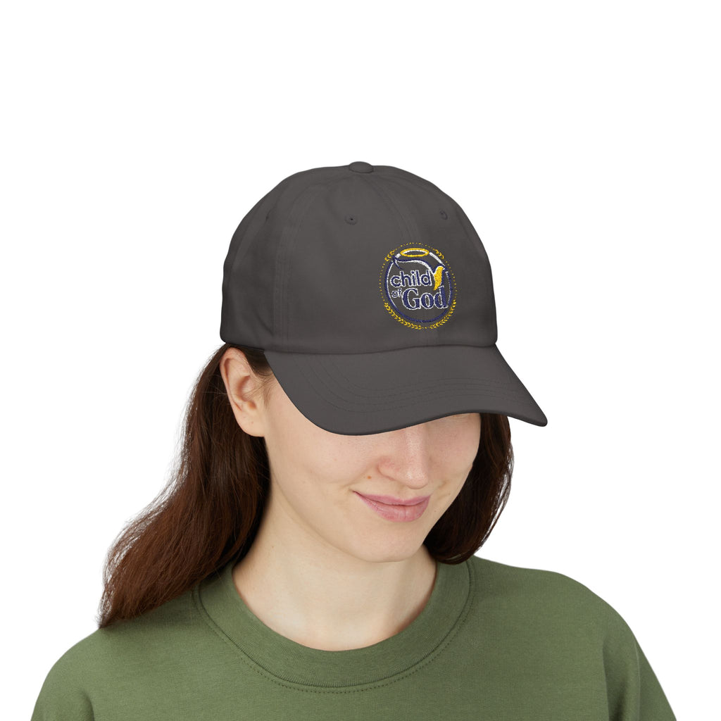 Child of God Dad Cap — Christian Embroidered Baseball Hat