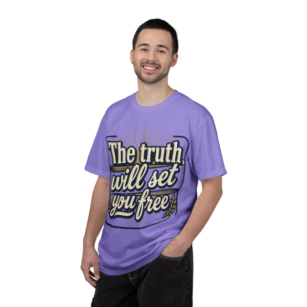 T-Shirt — "The Truth Will Set You Free" Inspirational Graphic Tee