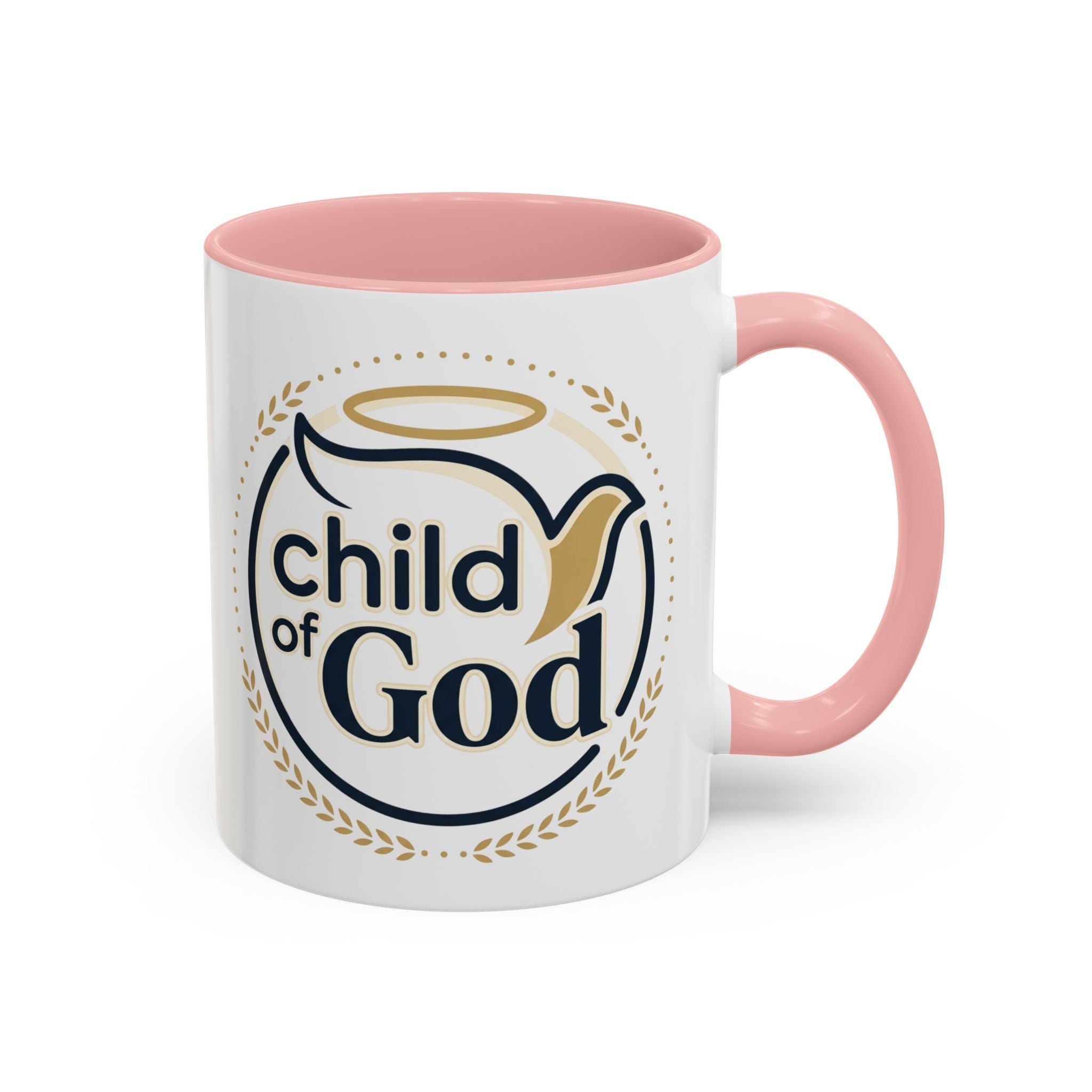 Child of God Accent Coffee Mug — 11/15 oz Christian Faith Ceramic Mug