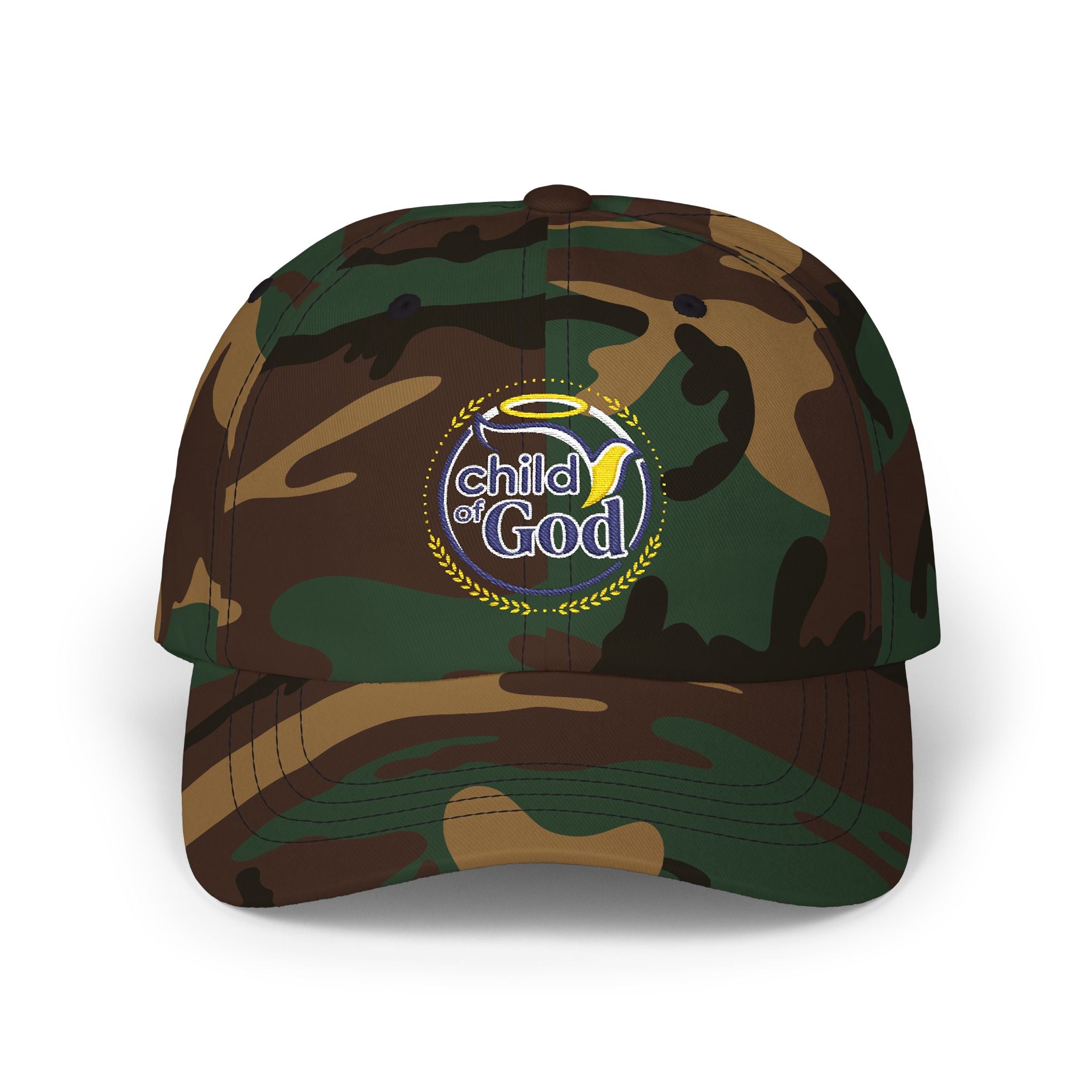 Child of God Dad Cap — Christian Embroidered Baseball Hat