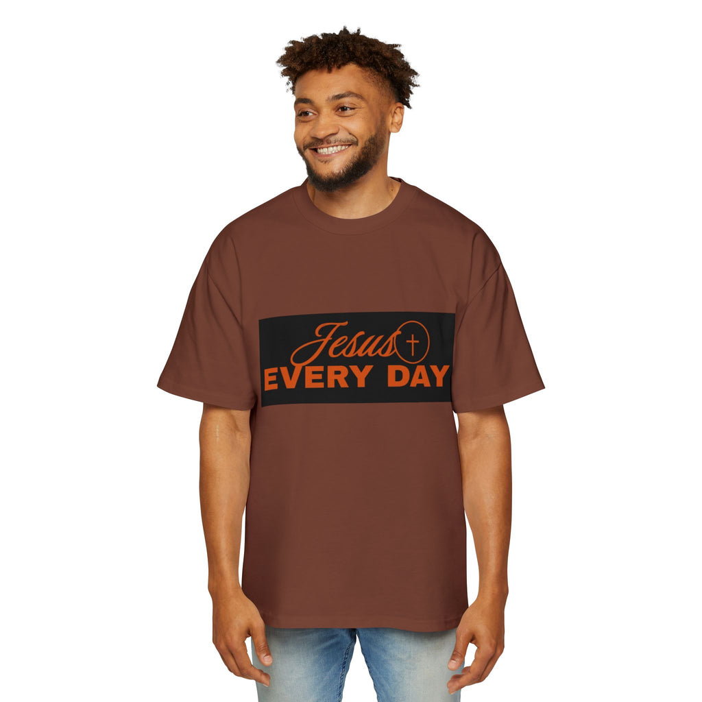 Jesus Every Day T-Shirt | Grunge Christian Tee