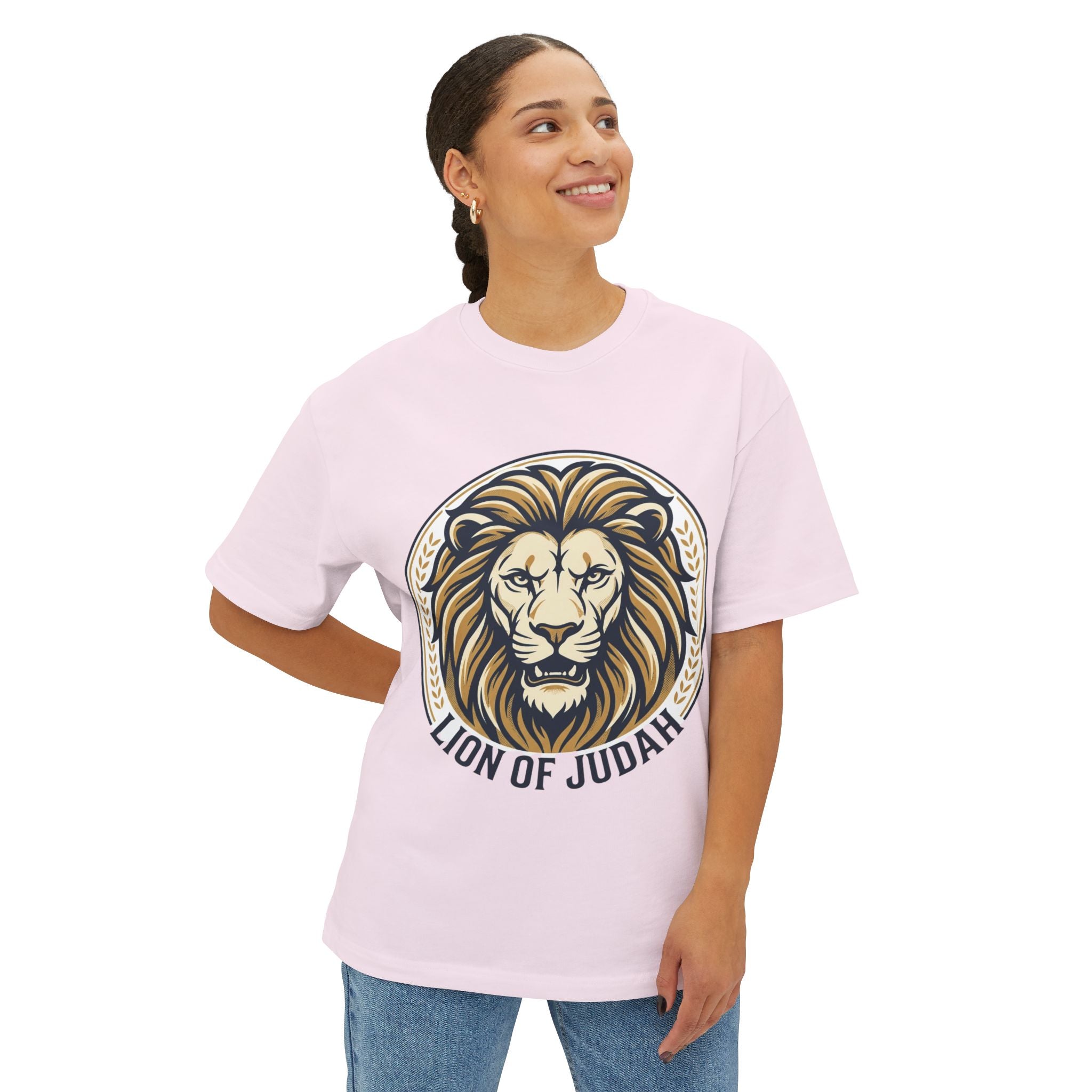 Lion of Judah Tee — Bold Christian Lion Graphic Shirt