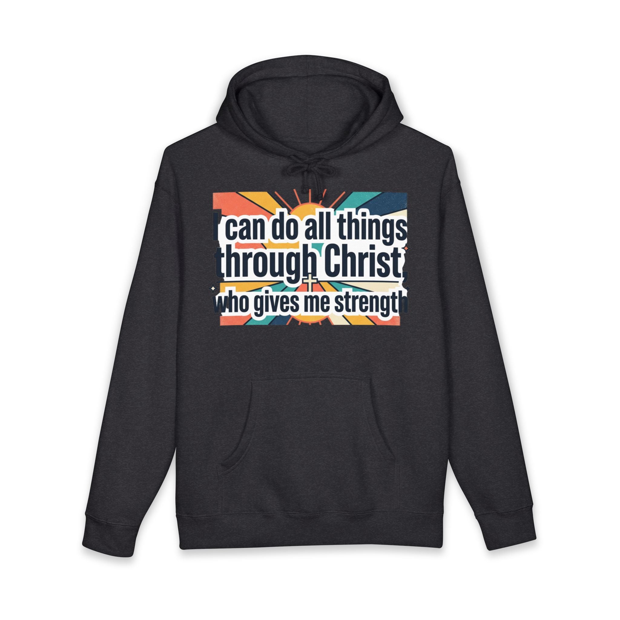 All things through God Hooded Sweatshirt