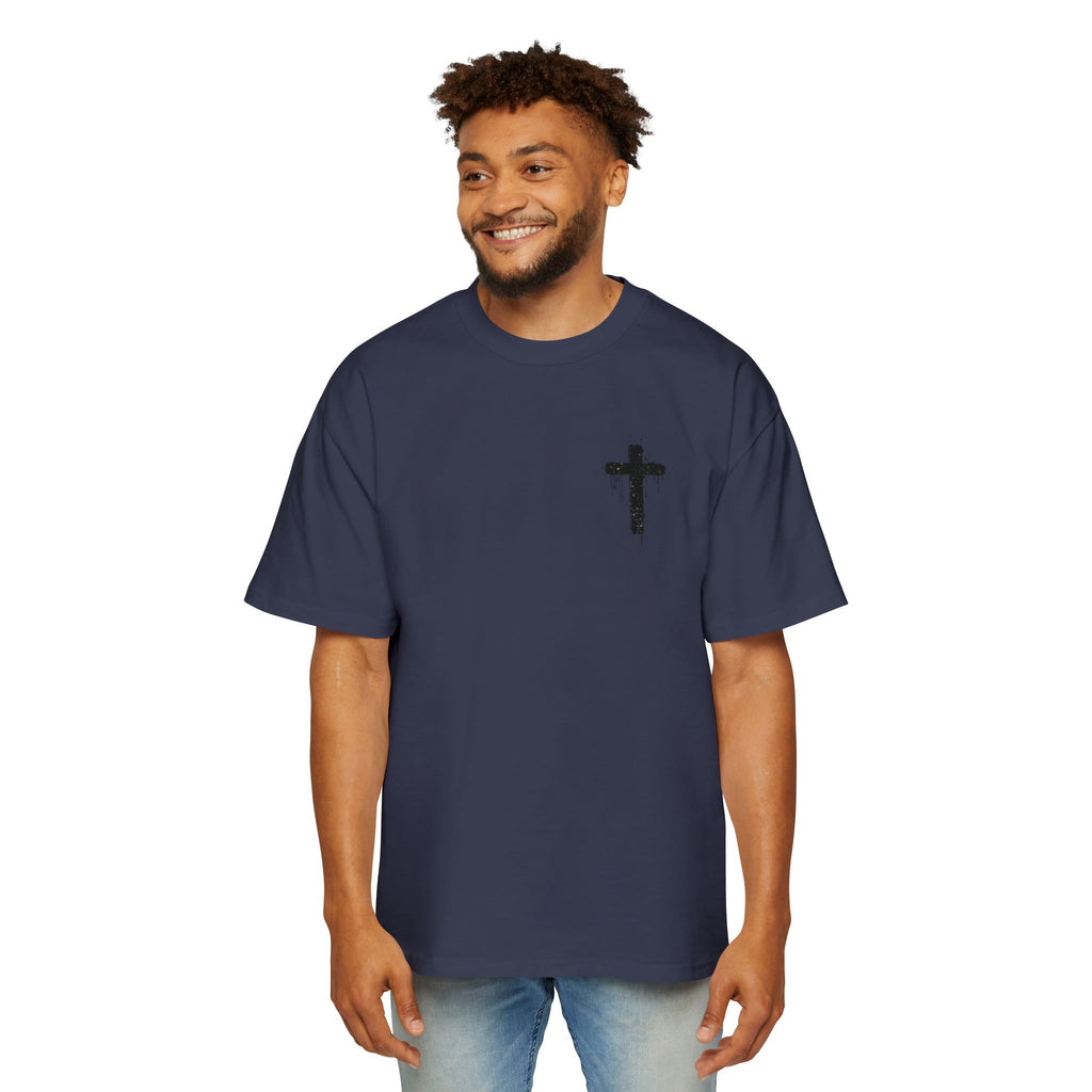 Dripping Paint Cross T-Shirt | Grunge Christian Tee