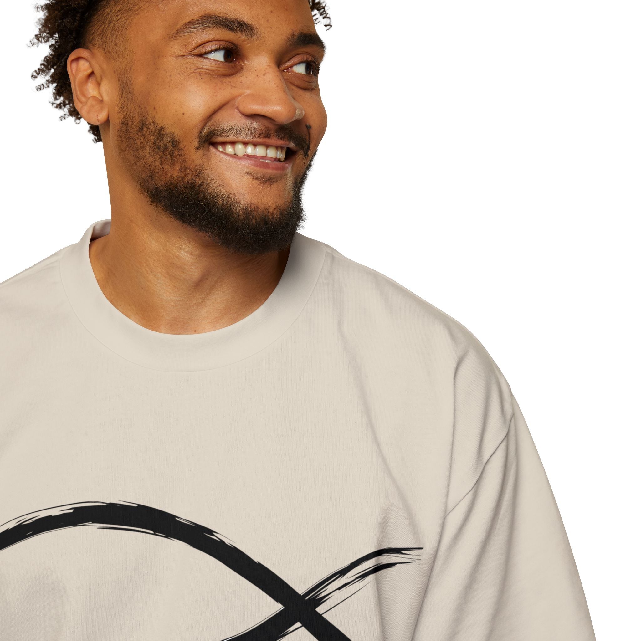 Fish Christian Symbol| Grunge Christian Tee
