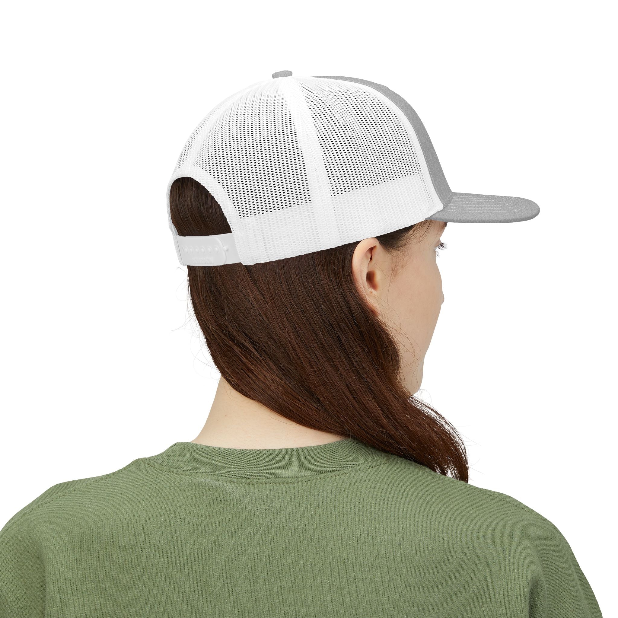 Jesus Embroidered Trucker Cap — Inspirational Snapback Hat