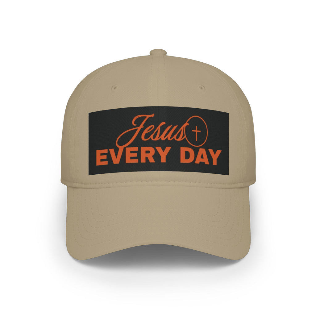 Jesus Every Day Baseball Cap | Christian Faith Hat, Scripture Inspired
