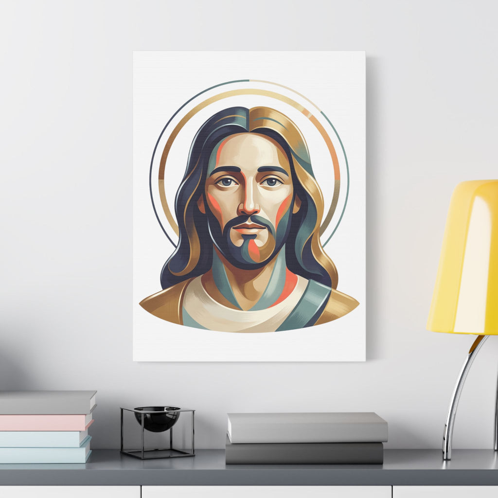 Jesus Portrait Satin Canvas