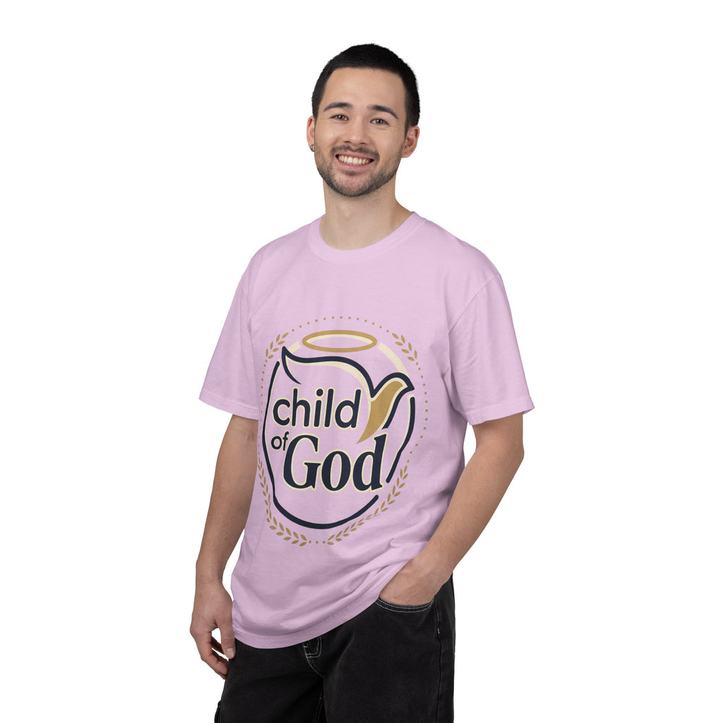 Child of God T‑Shirt — Faith Christian Tee with Dove & Halo