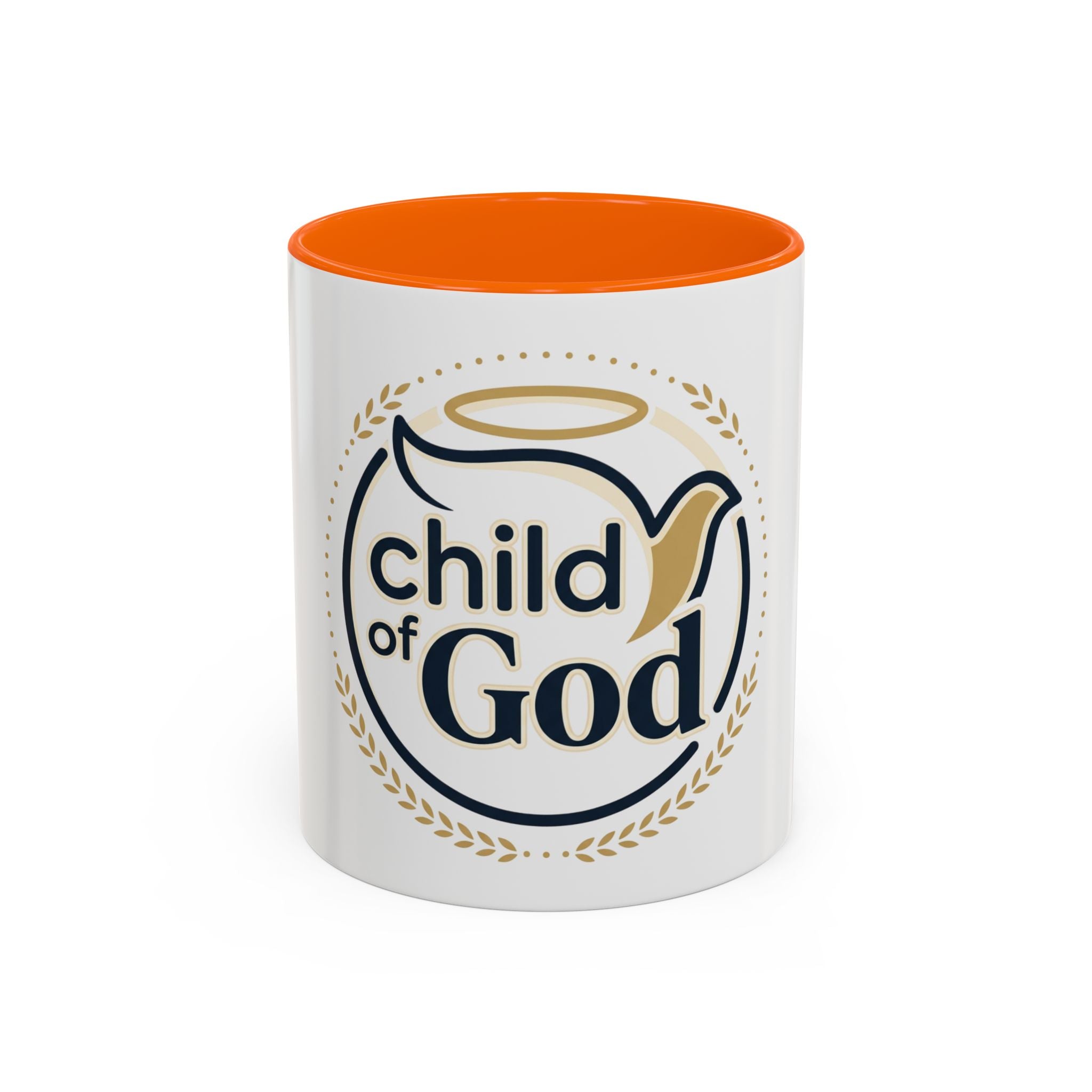 Child of God Accent Coffee Mug — 11/15 oz Christian Faith Ceramic Mug