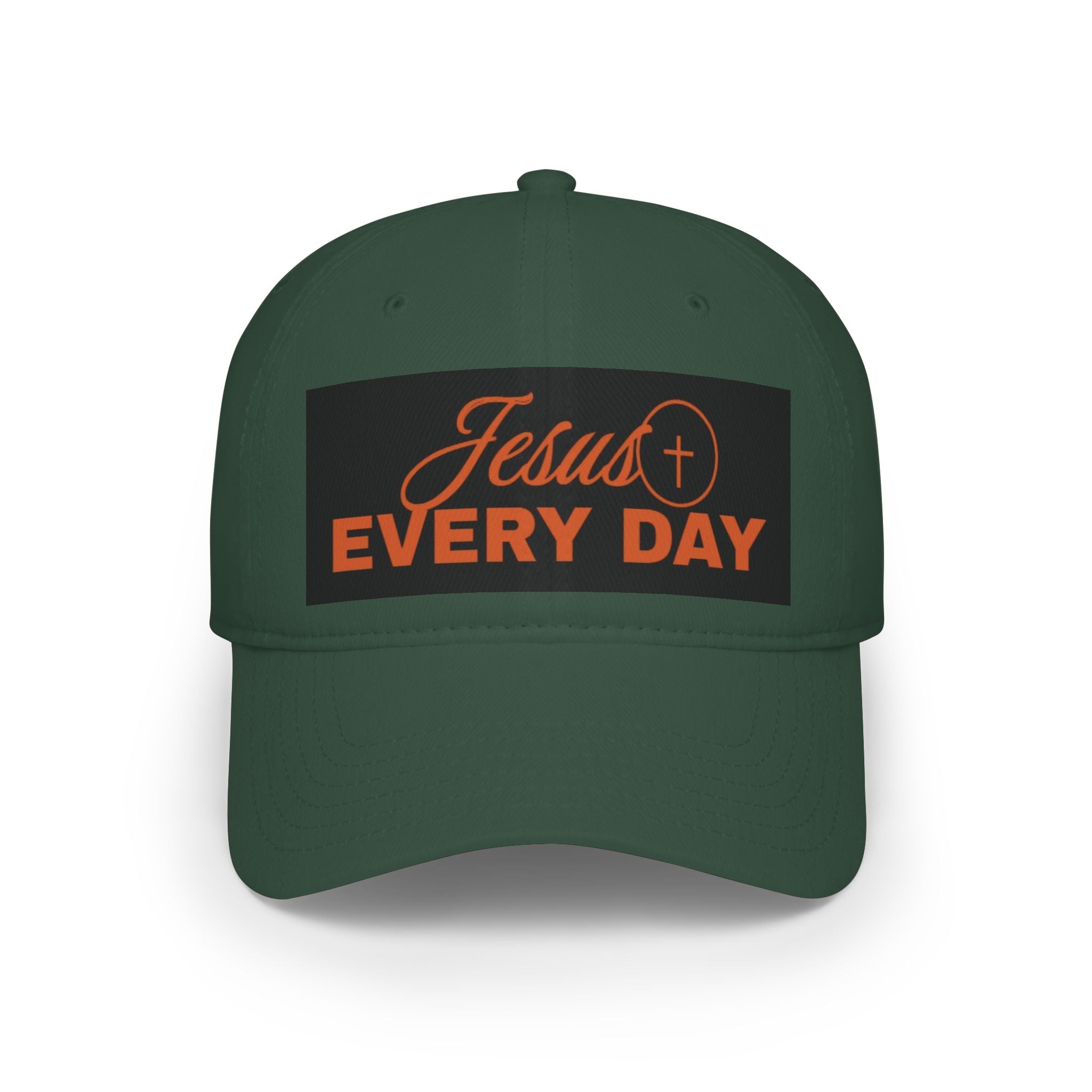 Jesus Every Day Baseball Cap | Christian Faith Hat, Scripture Inspired