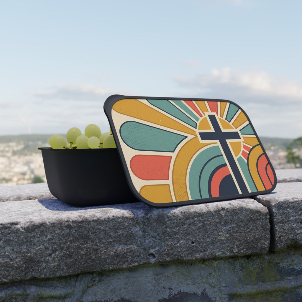 Blessings Bento Box | PLA Lunch Box with Utensils