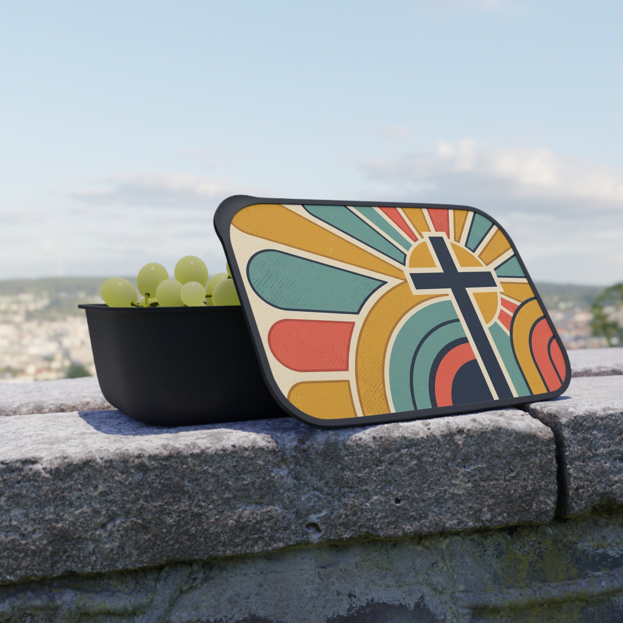 Blessings Bento Box | PLA Lunch Box with Utensils