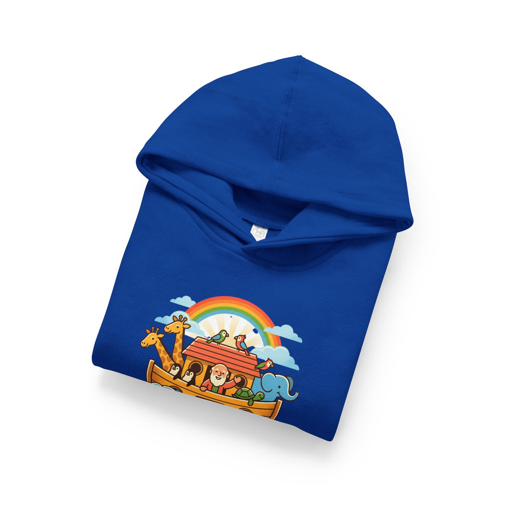 All aboard ark toddler hoodie | cute illustration pullover