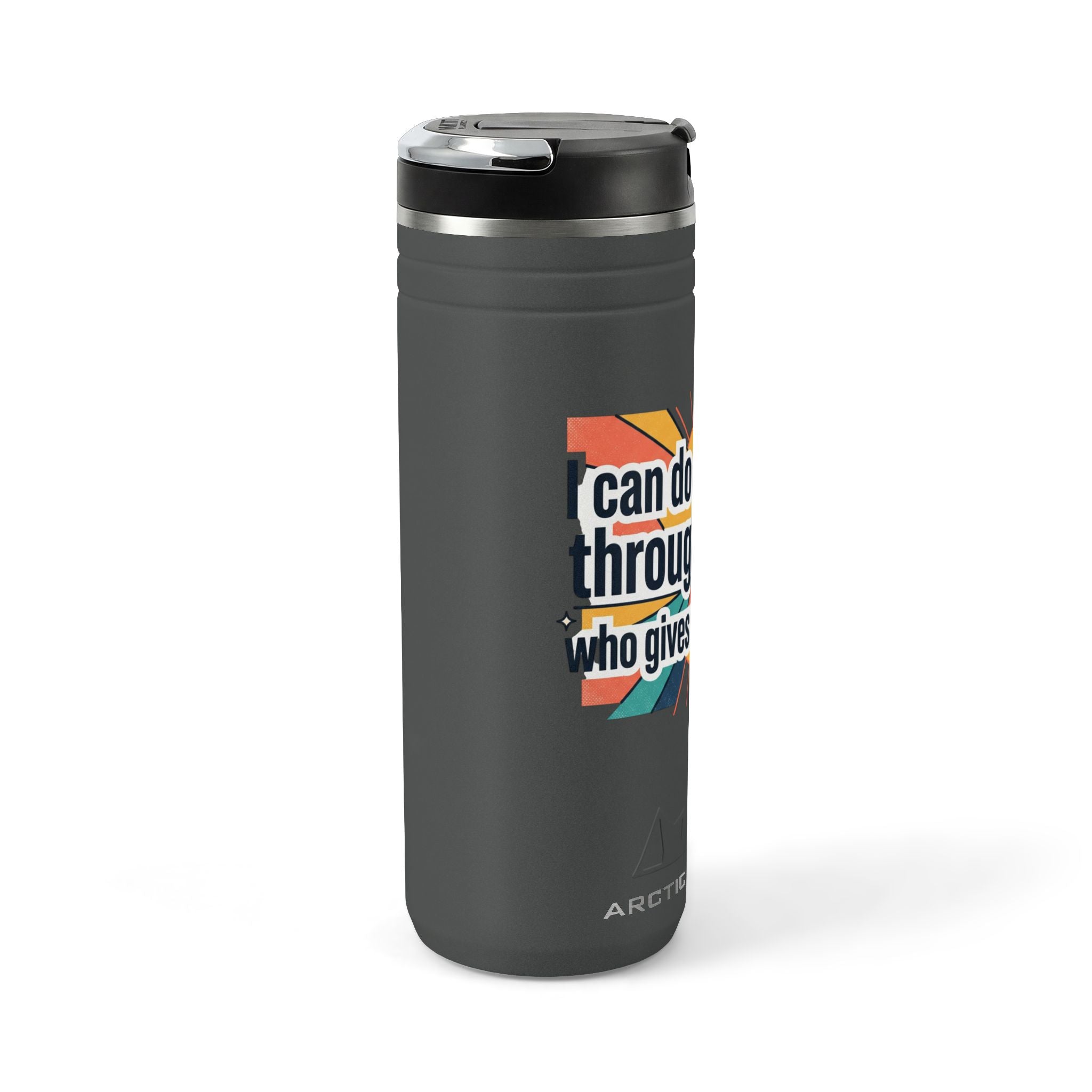 i can do all things emblem tumbler | Stainless steel straw tumbler 24oz
