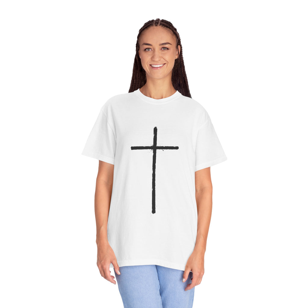 Cross T-shirt | Religious Gothic Faith Design