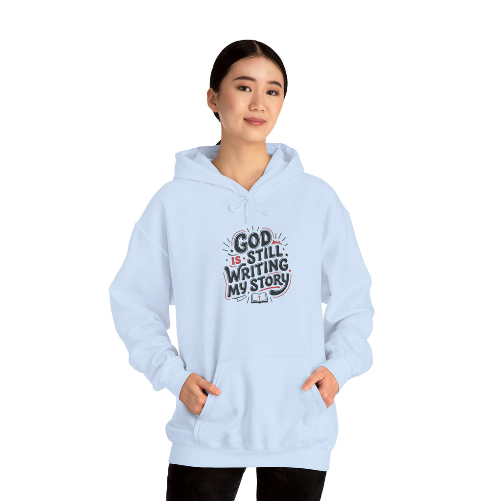 God Is Still Writing My Story Hoodie | Christian encouragement,  retro groovy