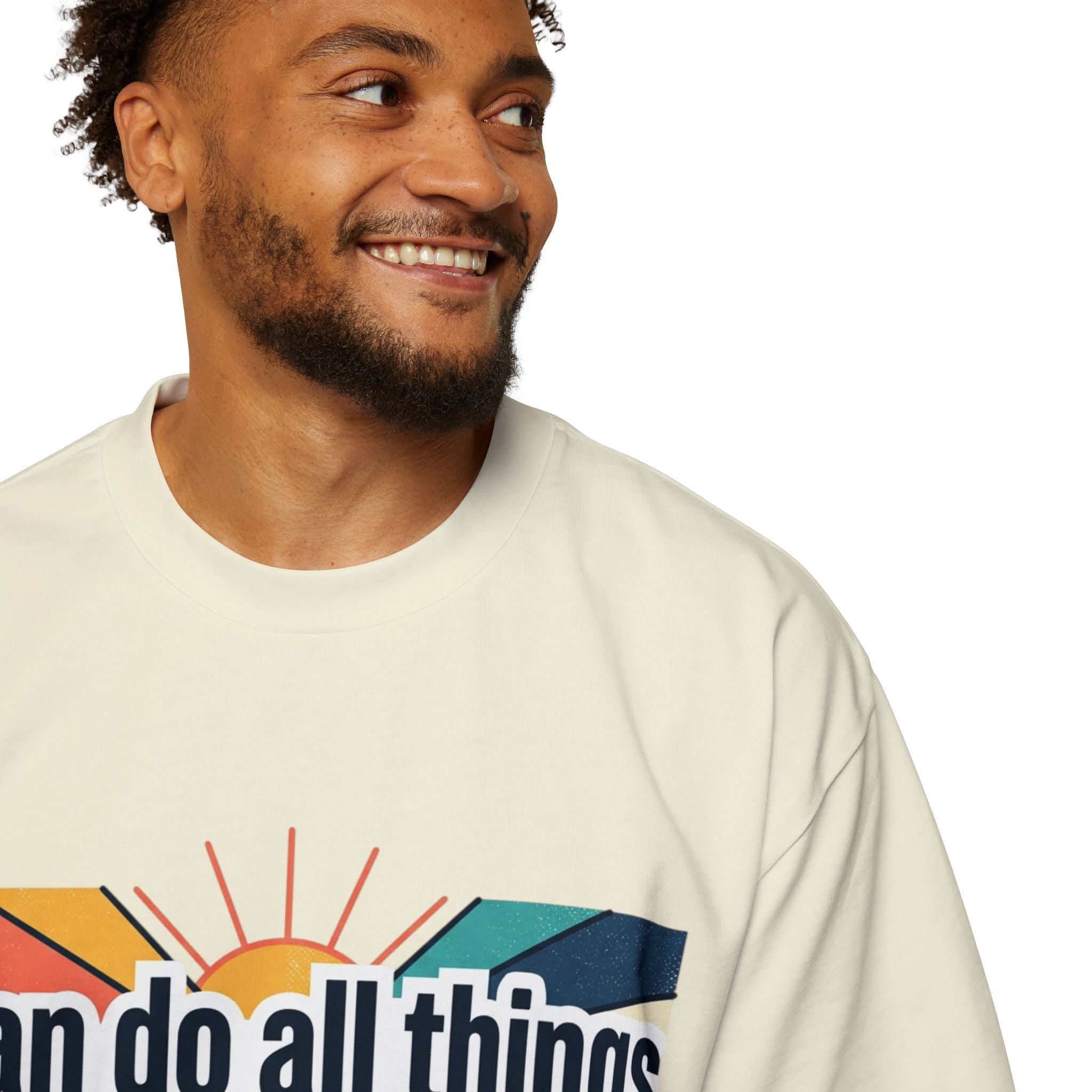 I can do all things through Christ who gives me strength T-Shirt | Grunge Christian Tee