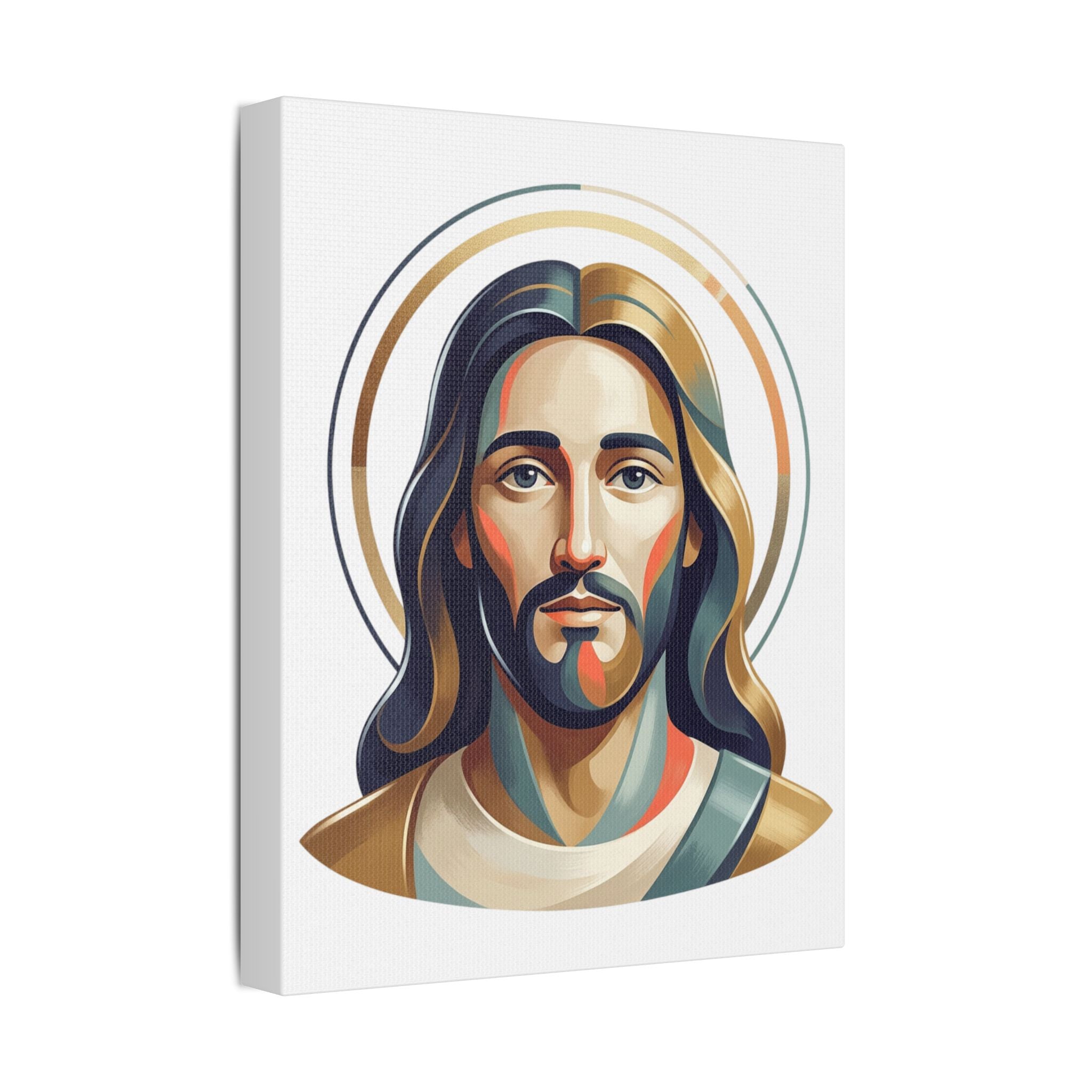 Jesus Portrait Satin Canvas