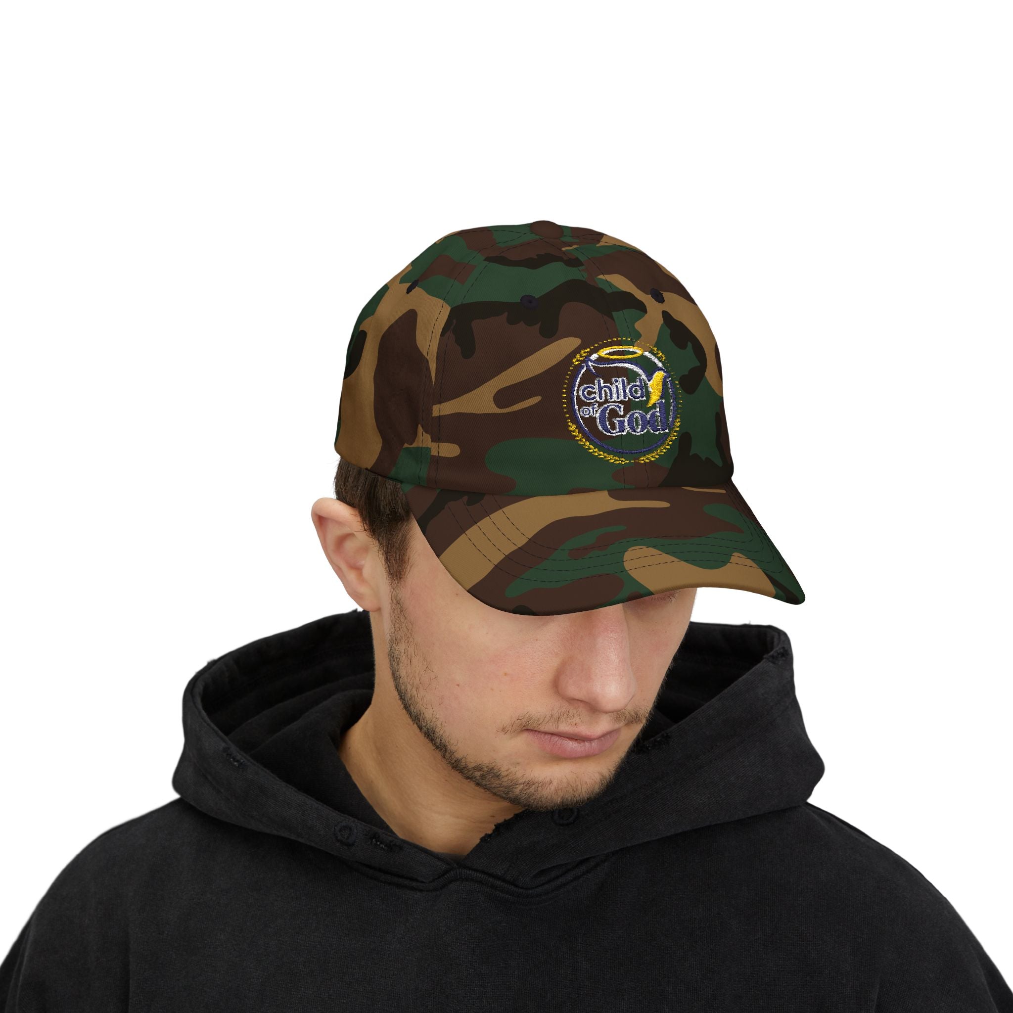 Child of God Dad Cap — Christian Embroidered Baseball Hat