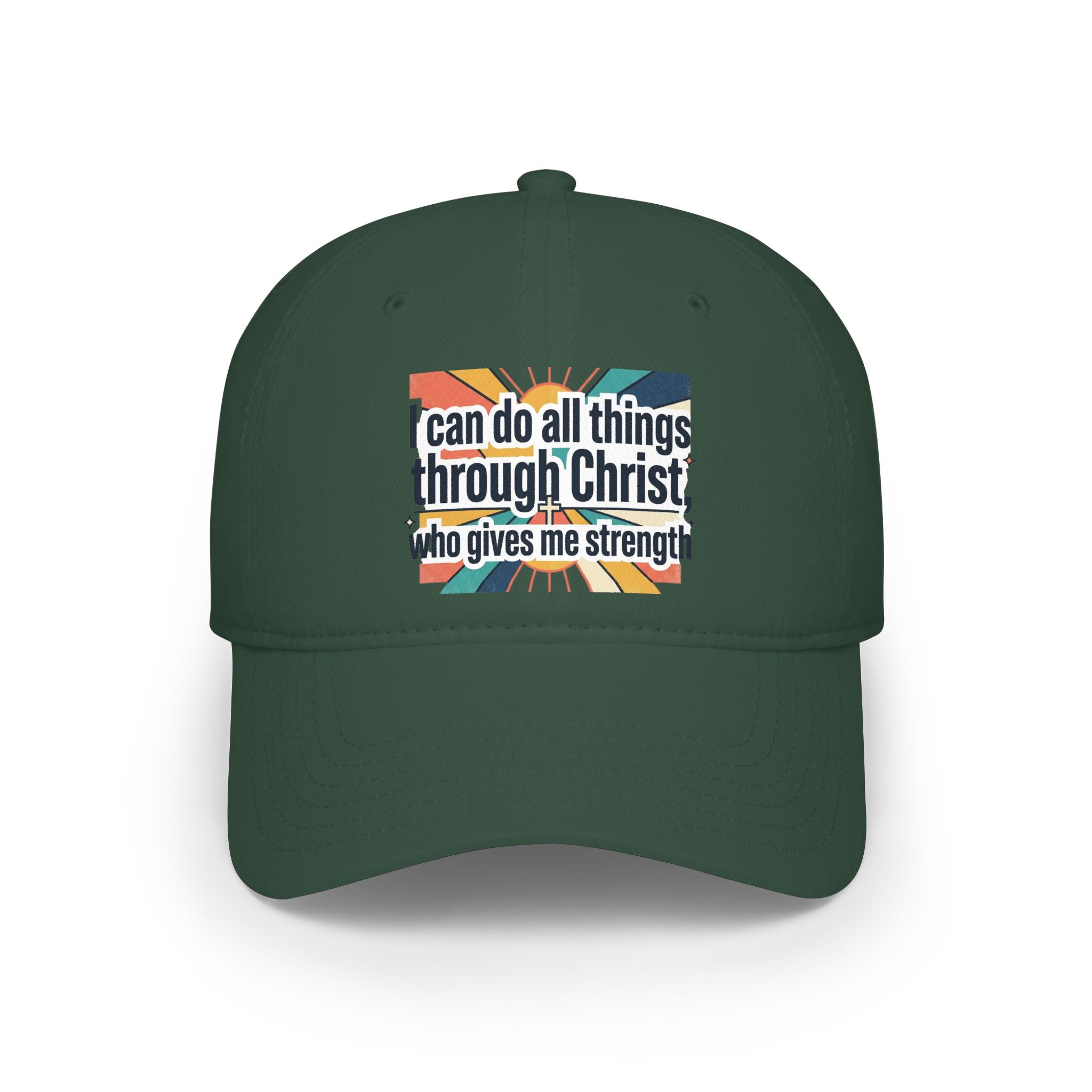 i can do all things Baseball Cap | Christian Faith Hat, Scripture Inspired
