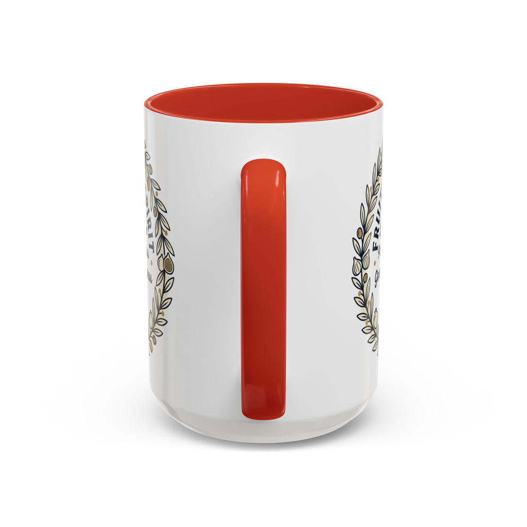 Fruits of the spirit Script Mug | Accent Coffee Mug