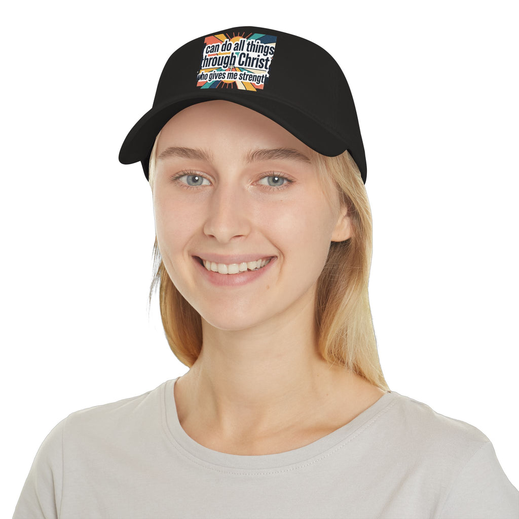 i can do all things Baseball Cap | Christian Faith Hat, Scripture Inspired
