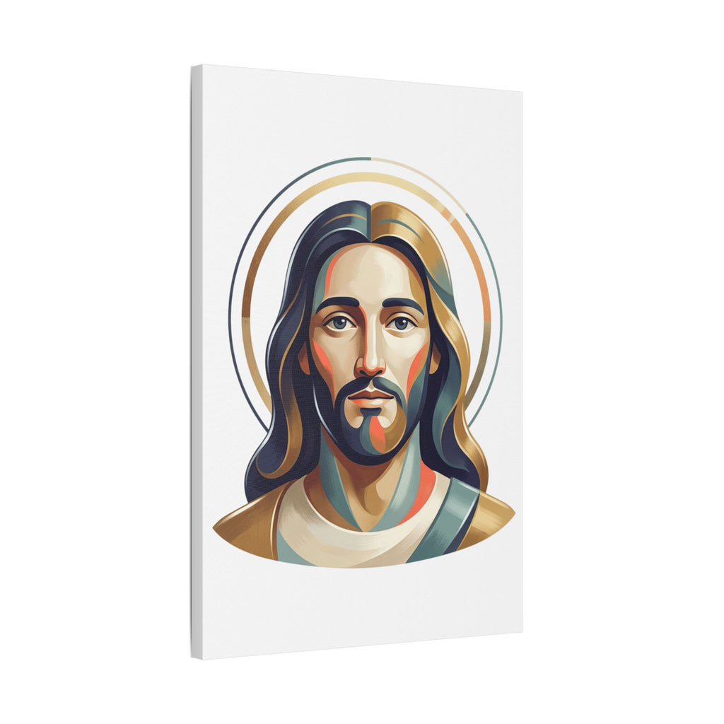 Jesus Portrait Satin Canvas