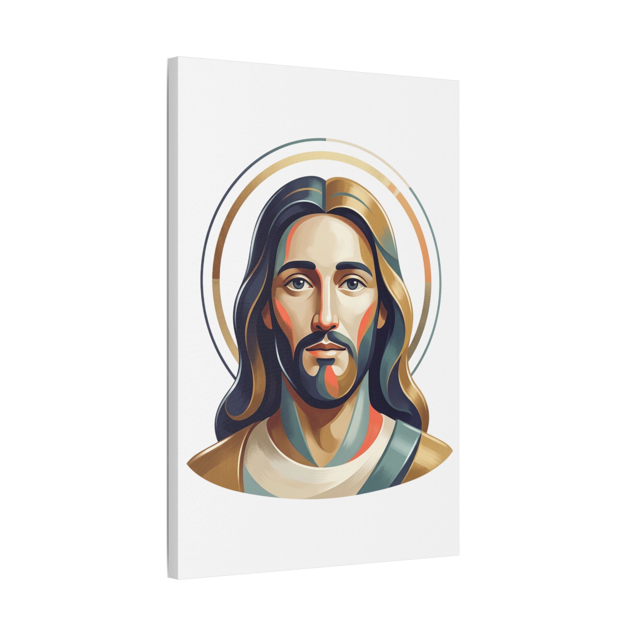Jesus Portrait Satin Canvas