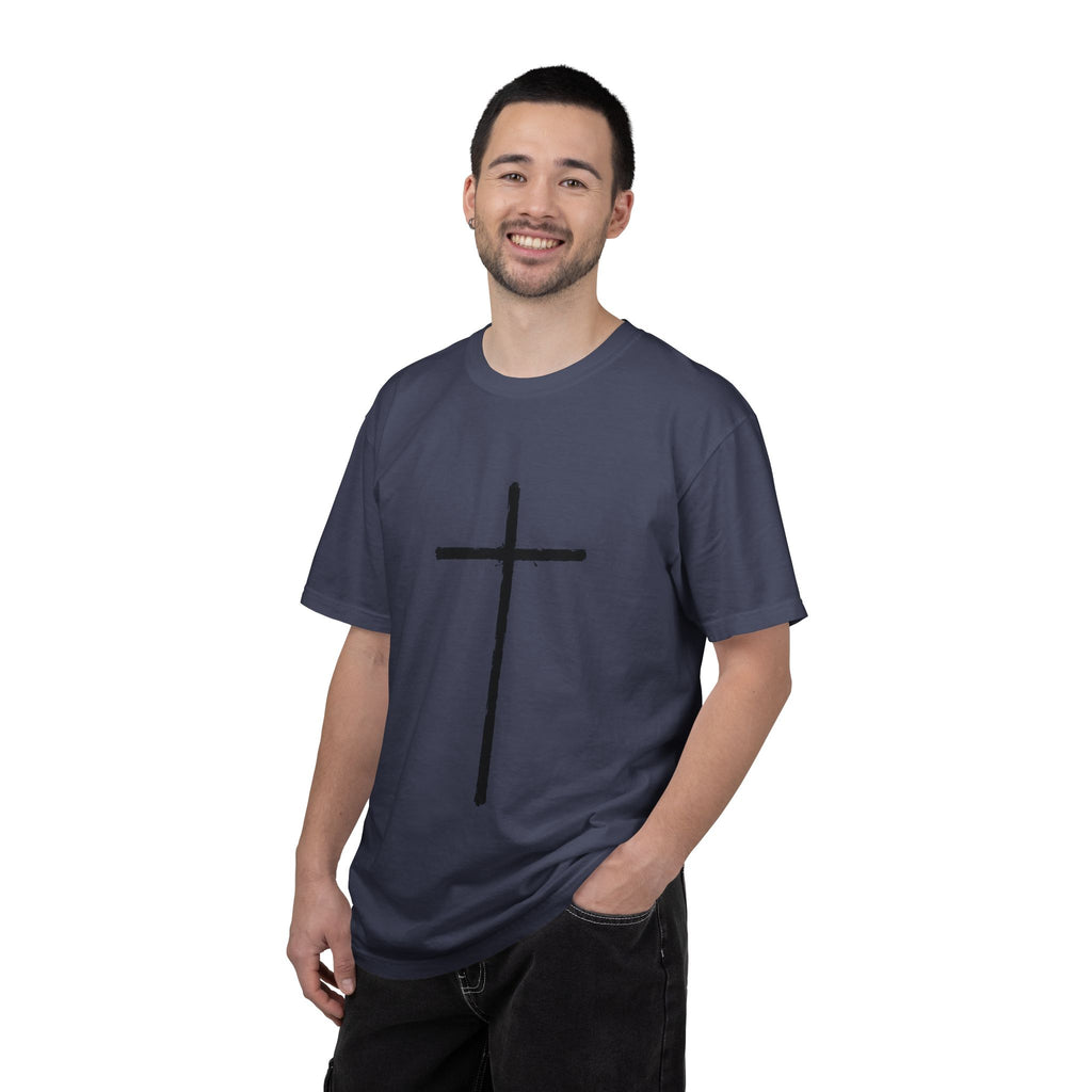 Cross T-shirt | Religious Gothic Faith Design